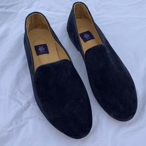 Res Ipsa Midnight Suede Loafers